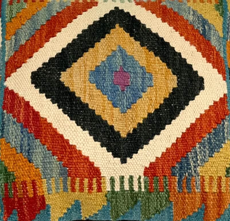 Chobi Kilim Cushion Cover 45 cm x 45 cm ( Chobi ) AF#128