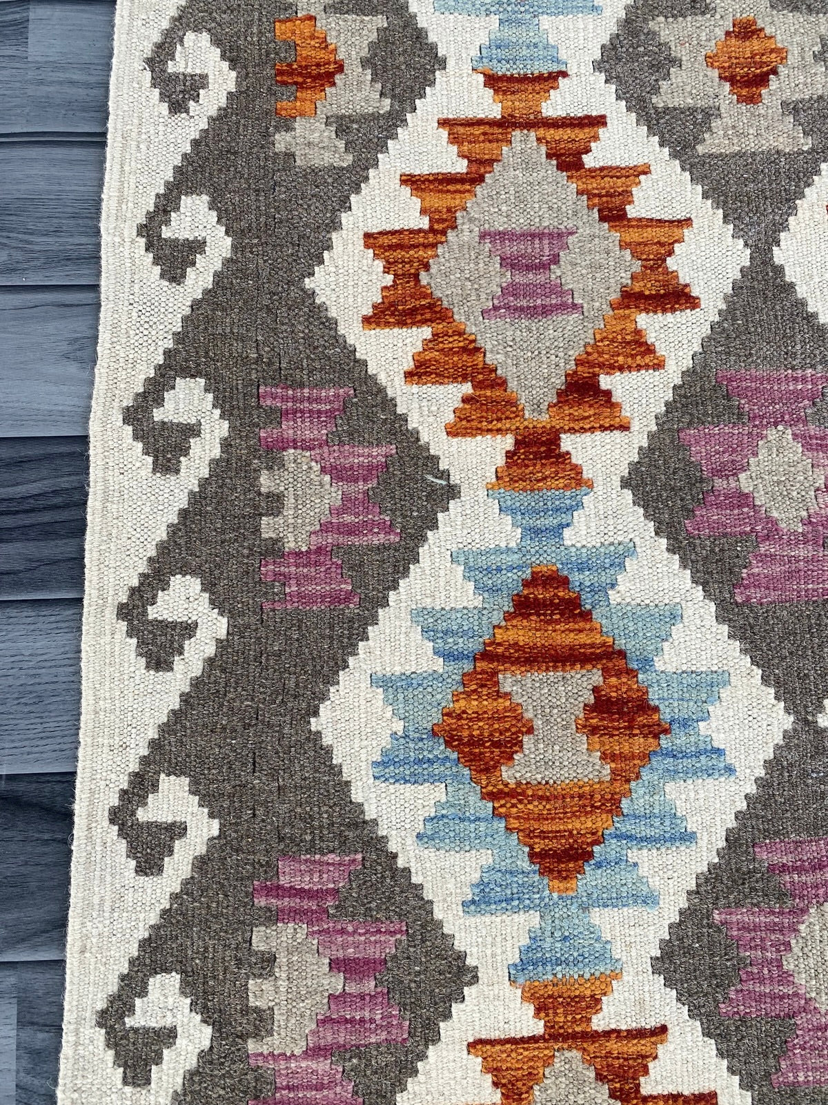 Handmade Afghan Chobi Kilim Hallway Runner Rug 200 CM x 82 CM ( SS # 157 )