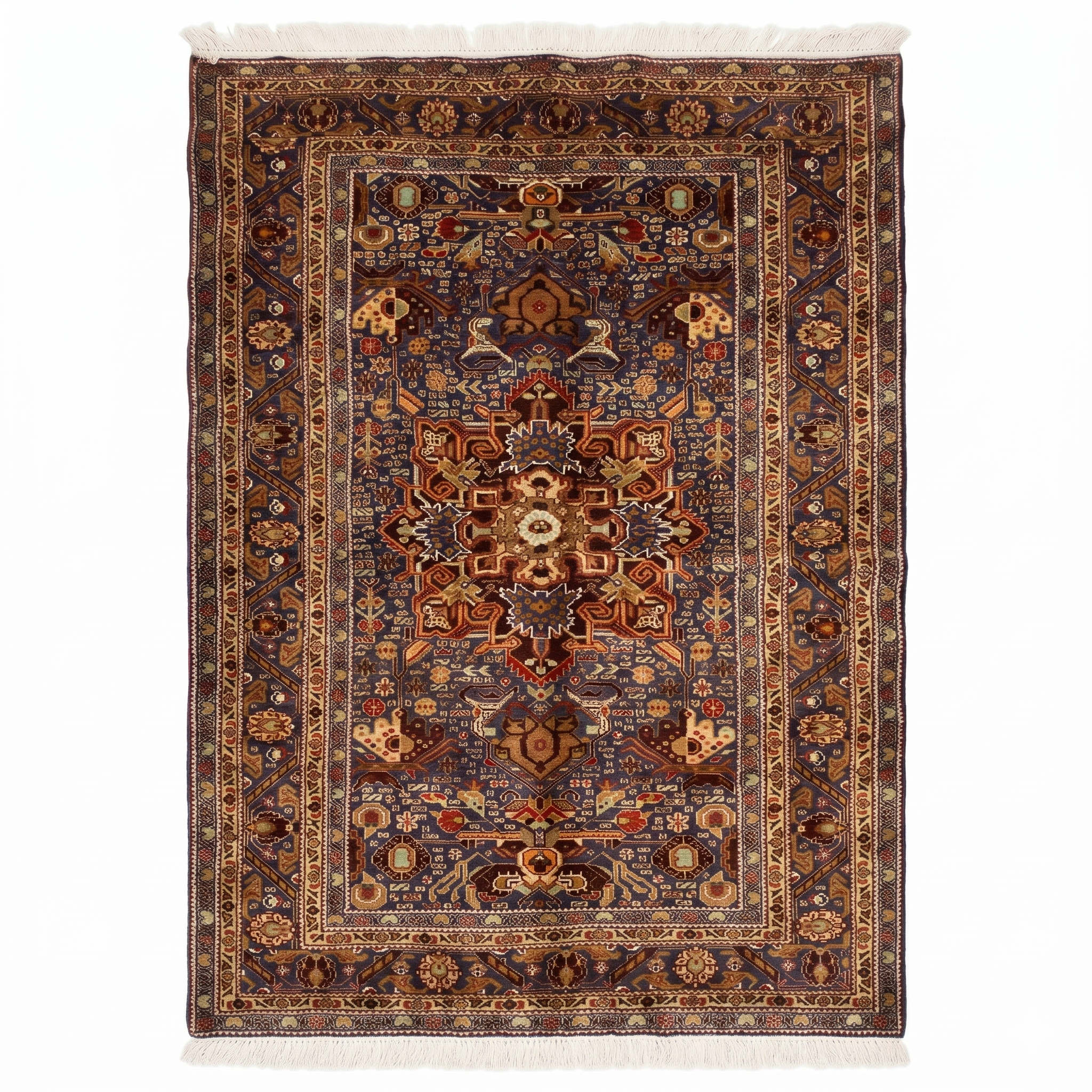 Handmade Afghan Balochi Rug 205x125 cm KAS#789