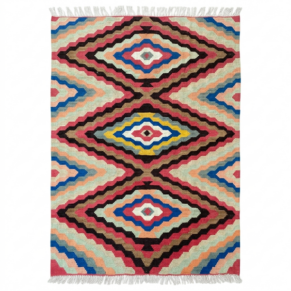 Handmade Afghan Chobi Kilim Rug 173x120 cm KAS#811
