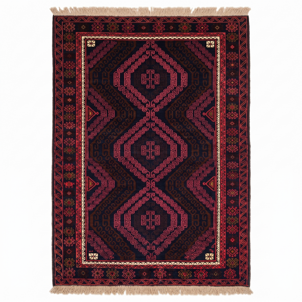 Handmade Afghan Traditional Balochi Rug 299 CM x 170 CM KB#12508