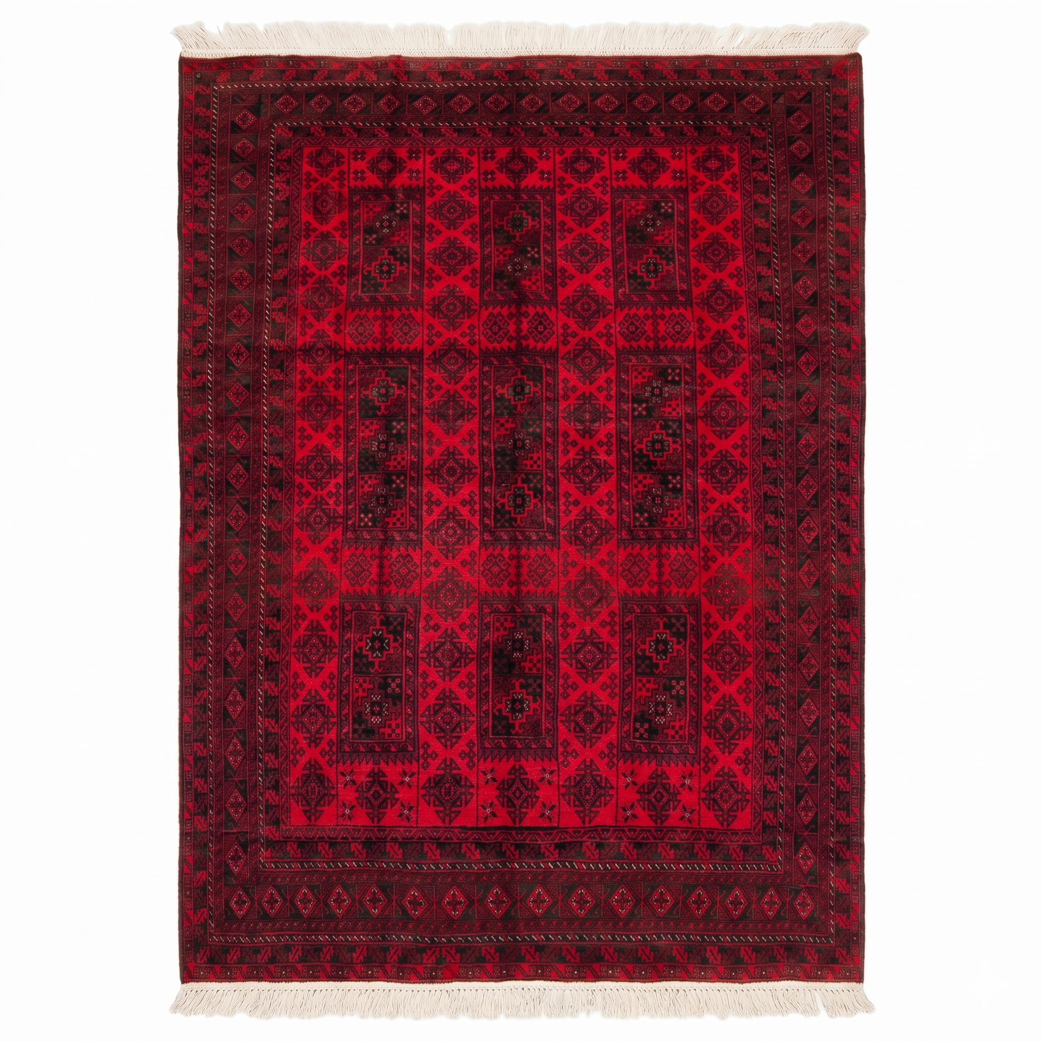 Vintage Handmade Afghan Traditional Balochi Rug 295 CM x 220 CM KSB#10650