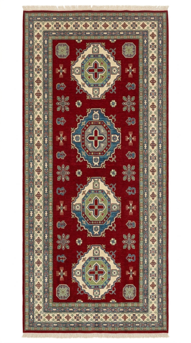 Handmade Traditional Kazak Rug  301 cm x 203 cm KSB#12128