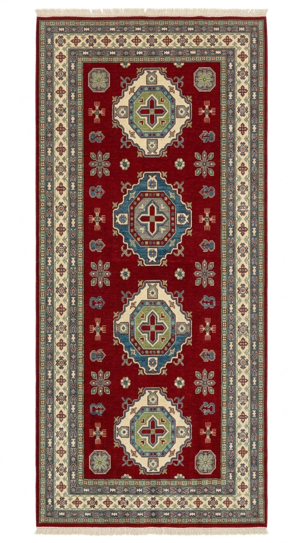 Handmade Traditional Kazak Rug  301 cm x 203 cm KSB#12128