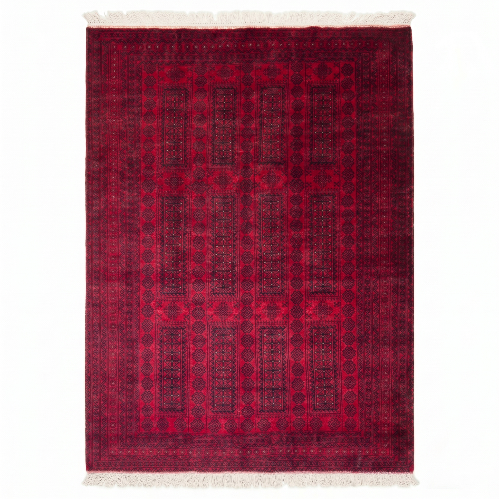 Vintage Handmade Afghan Traditional Balochi Rug 293 CM x 204 CM KSB#12465