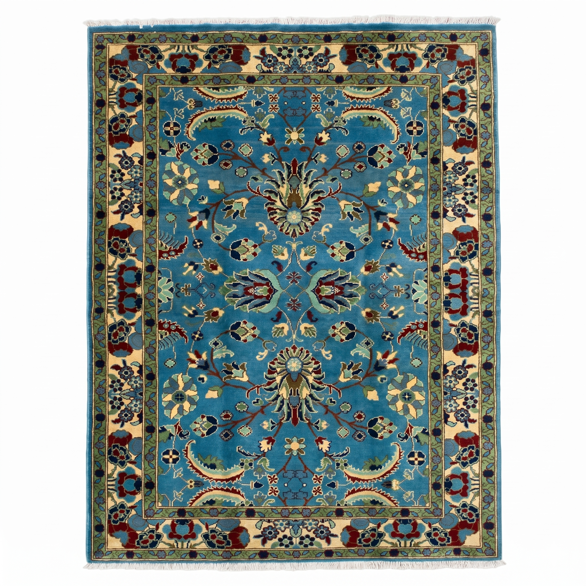Hand Woven Traditional Rug  173 CM x 129 CM KSM # 313