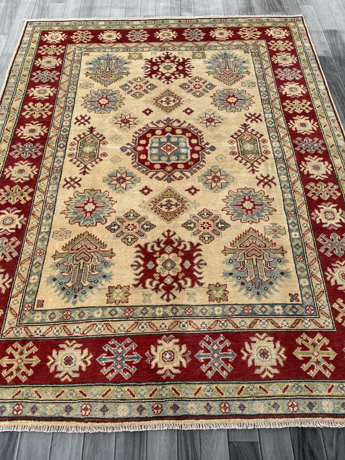 Handmade Traditional Kazak Rug  253 cm x 178 cm  SK#1129