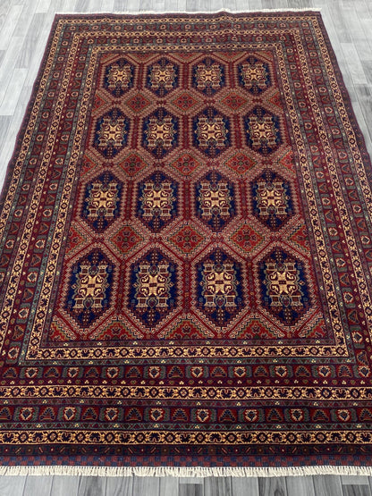 Handmade Afghan Traditional Wool Rug  313 cm x 202 cm   SK#1137