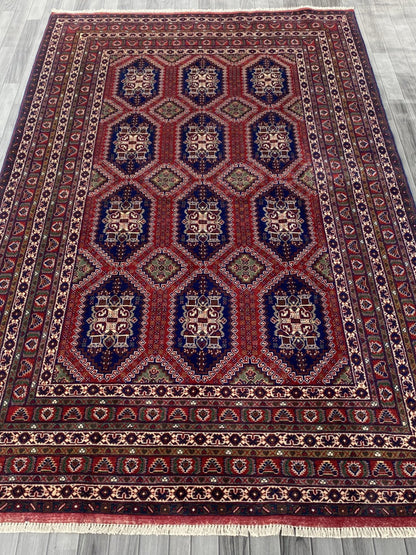 Handmade Afghan Traditional Wool Rug 320 cm x 207 cm  SK#1136
