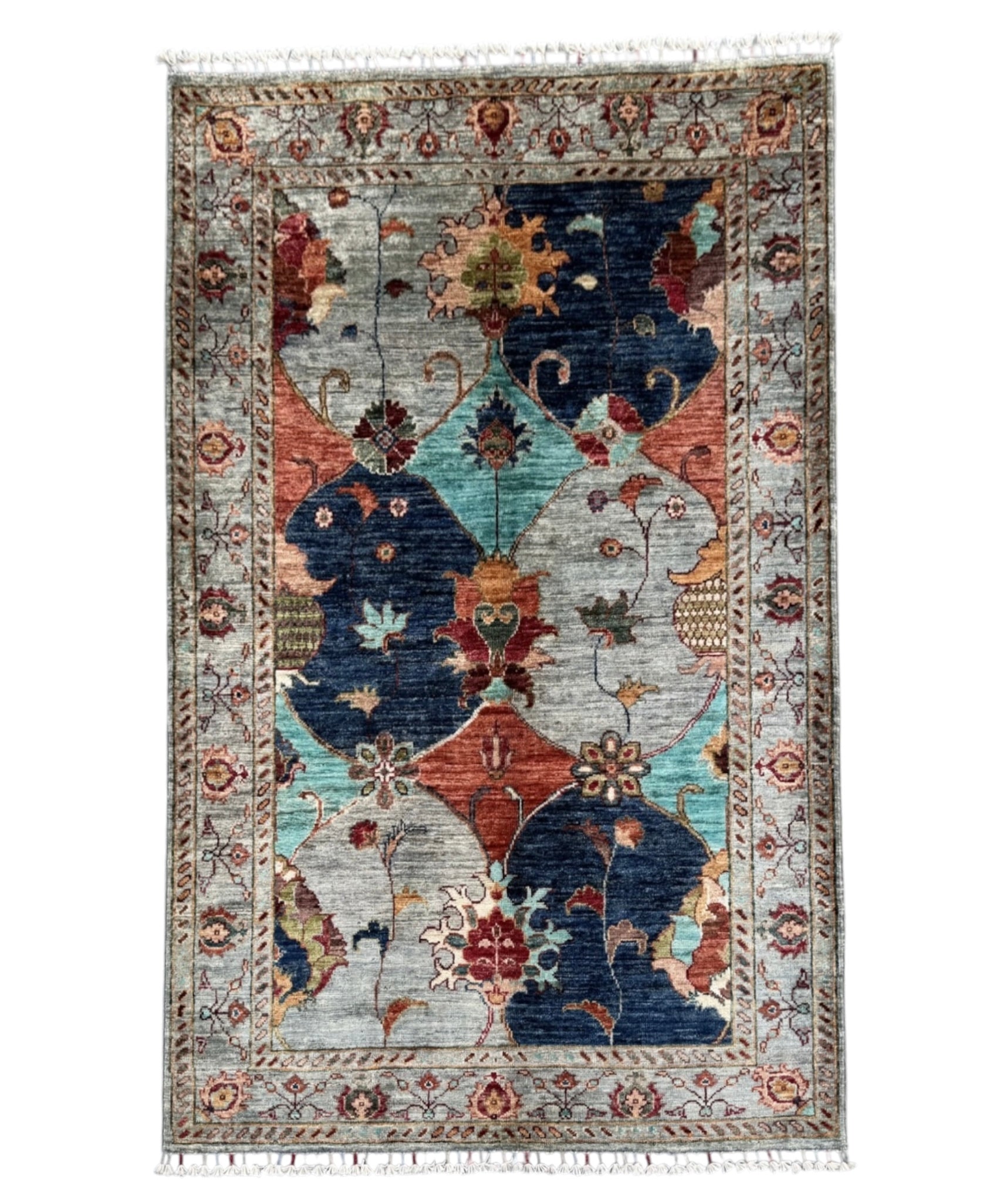 Handmade Chobi  Wool Rug 157 CM x 104 CM  SK#1403