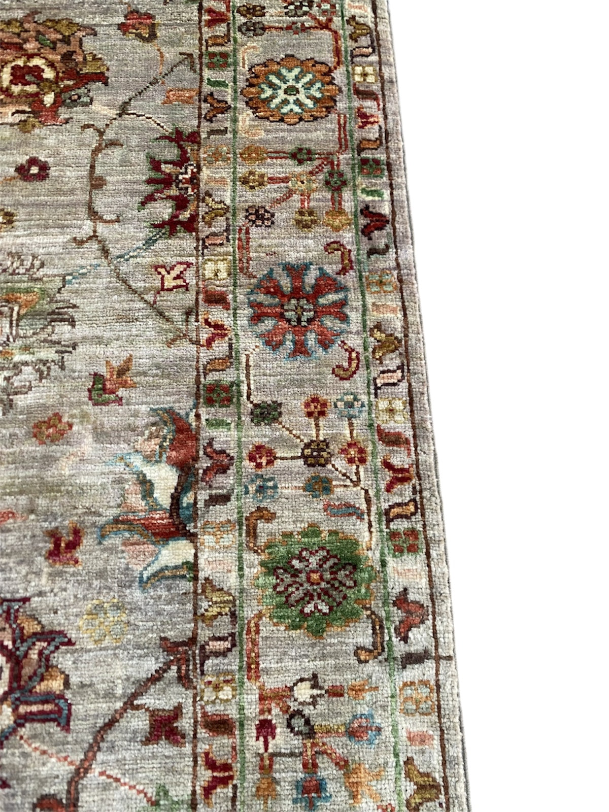 Hand Knotted  Chobi Hallway Runner Rug | 257 CM x 79 CM SK#1369