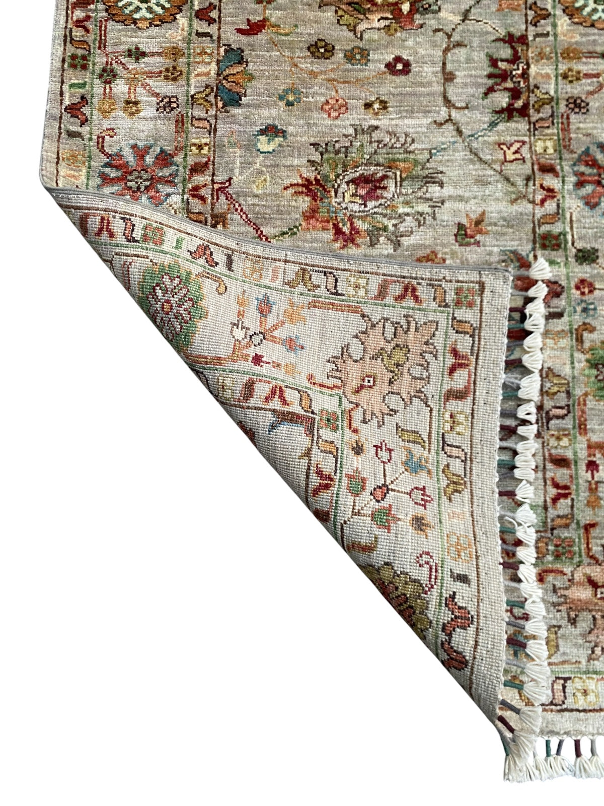 Hand Knotted  Chobi Hallway Runner Rug | 257 CM x 79 CM SK#1369