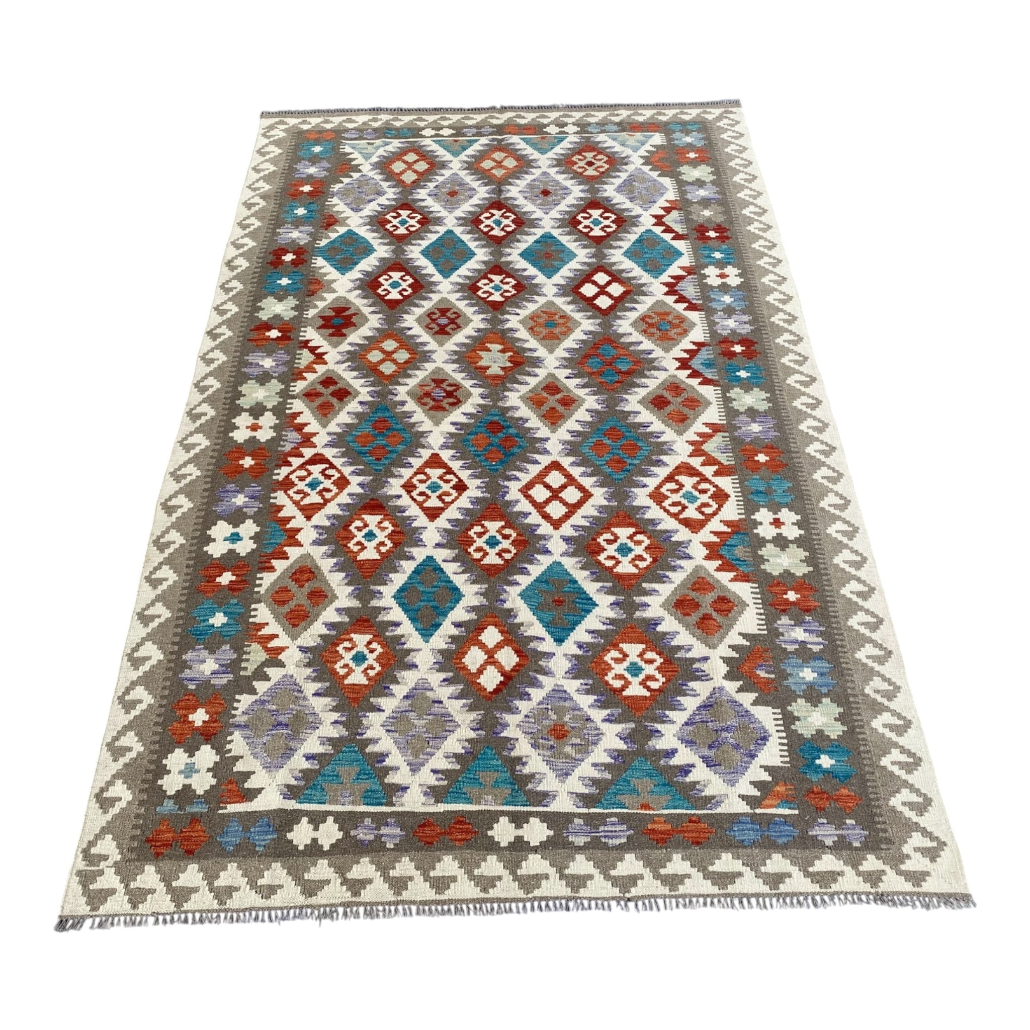 Handmade Afghan  Kilim Rug  305 CM x 200 CM  SK #1277