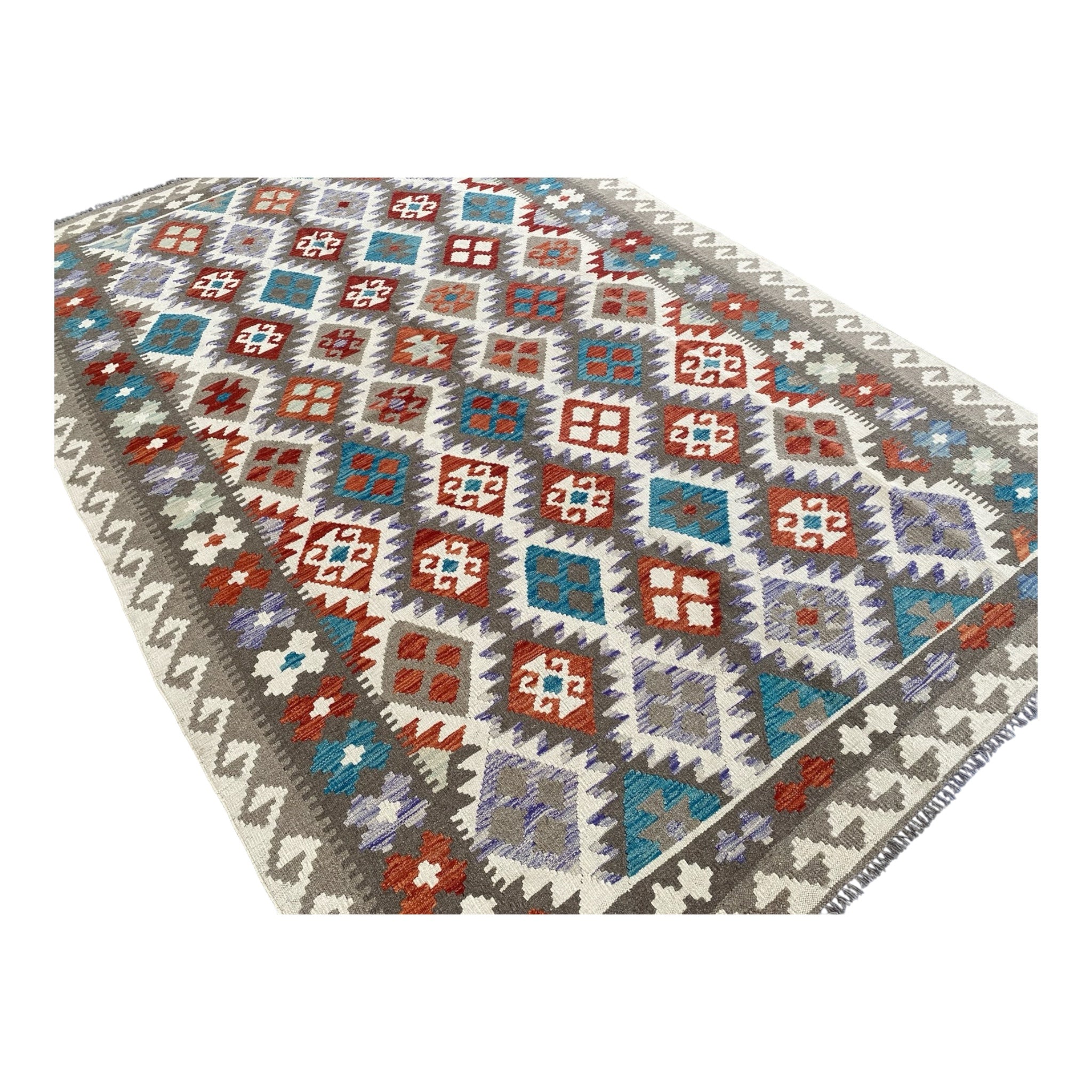 Handmade Afghan  Kilim Rug  305 CM x 200 CM  SK #1277