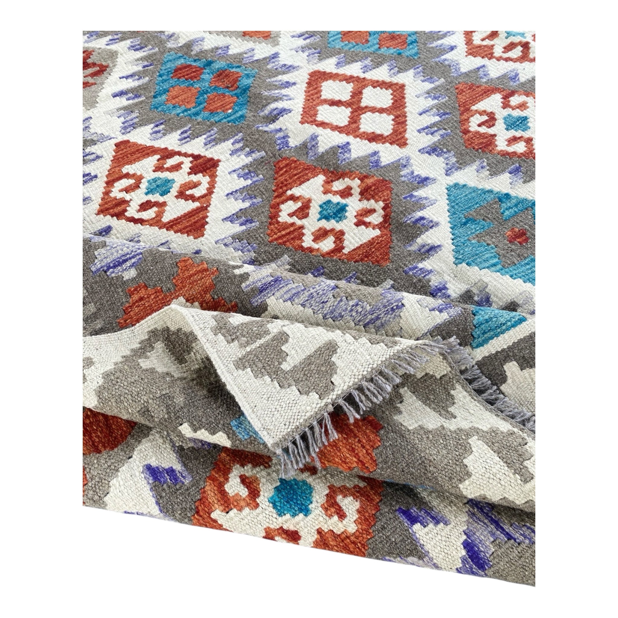 Handmade Afghan  Kilim Rug  305 CM x 200 CM  SK #1277