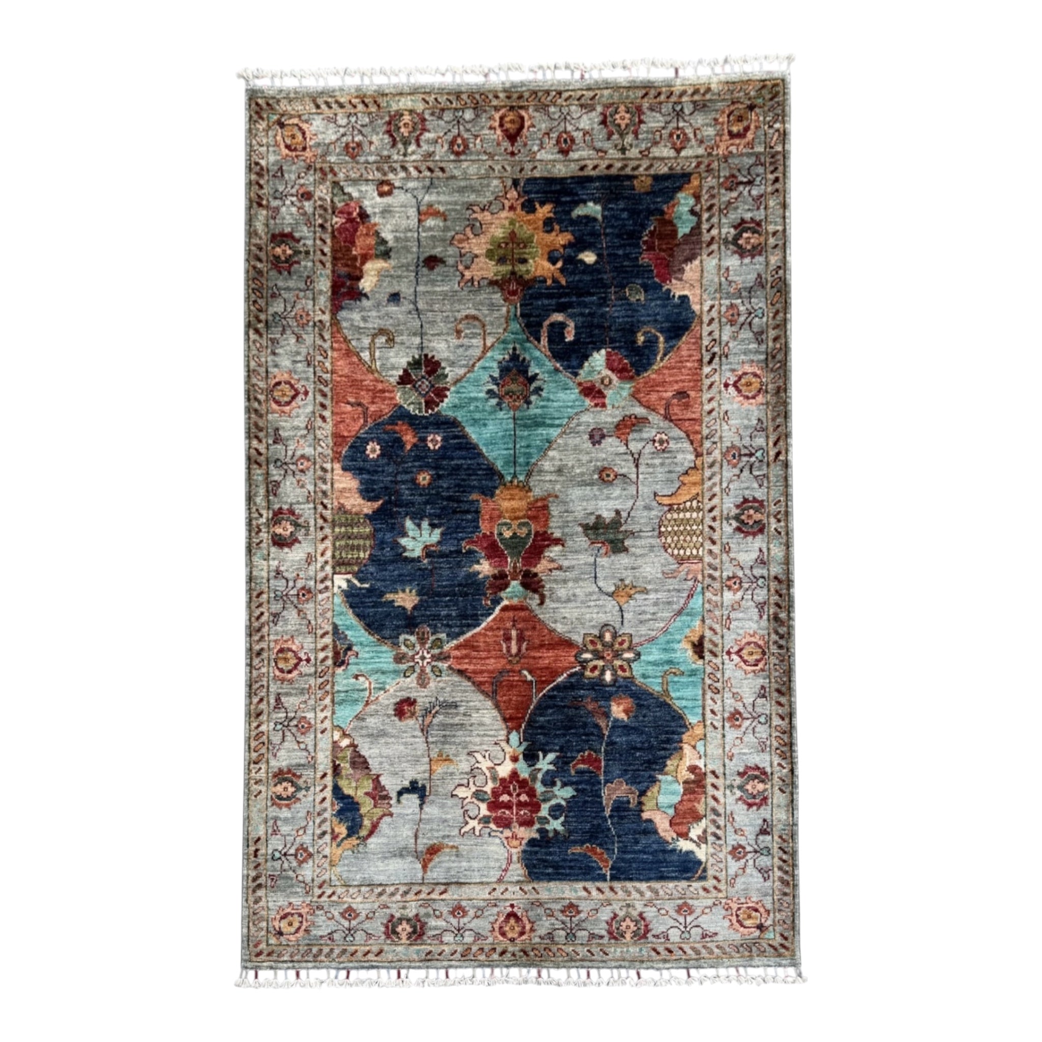 Handmade Chobi  Wool Rug 157 CM x 104 CM  SK#1403