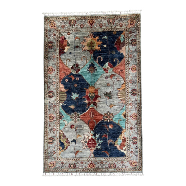 Handmade Chobi  Wool Rug 157 CM x 104 CM  SK#1403