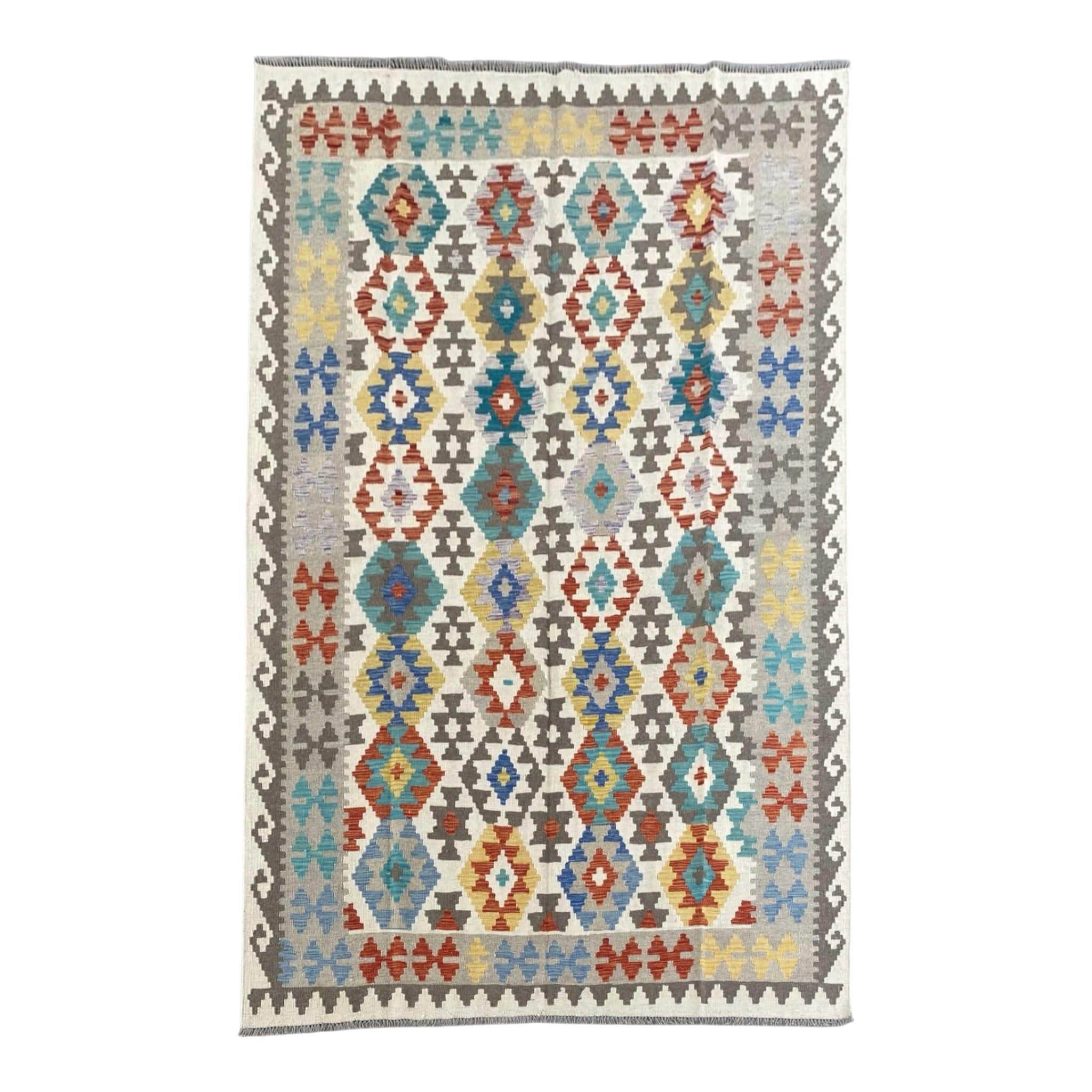 Handmade Afghan  Kilim Rug  285 CM x 204 CM  SK #1278