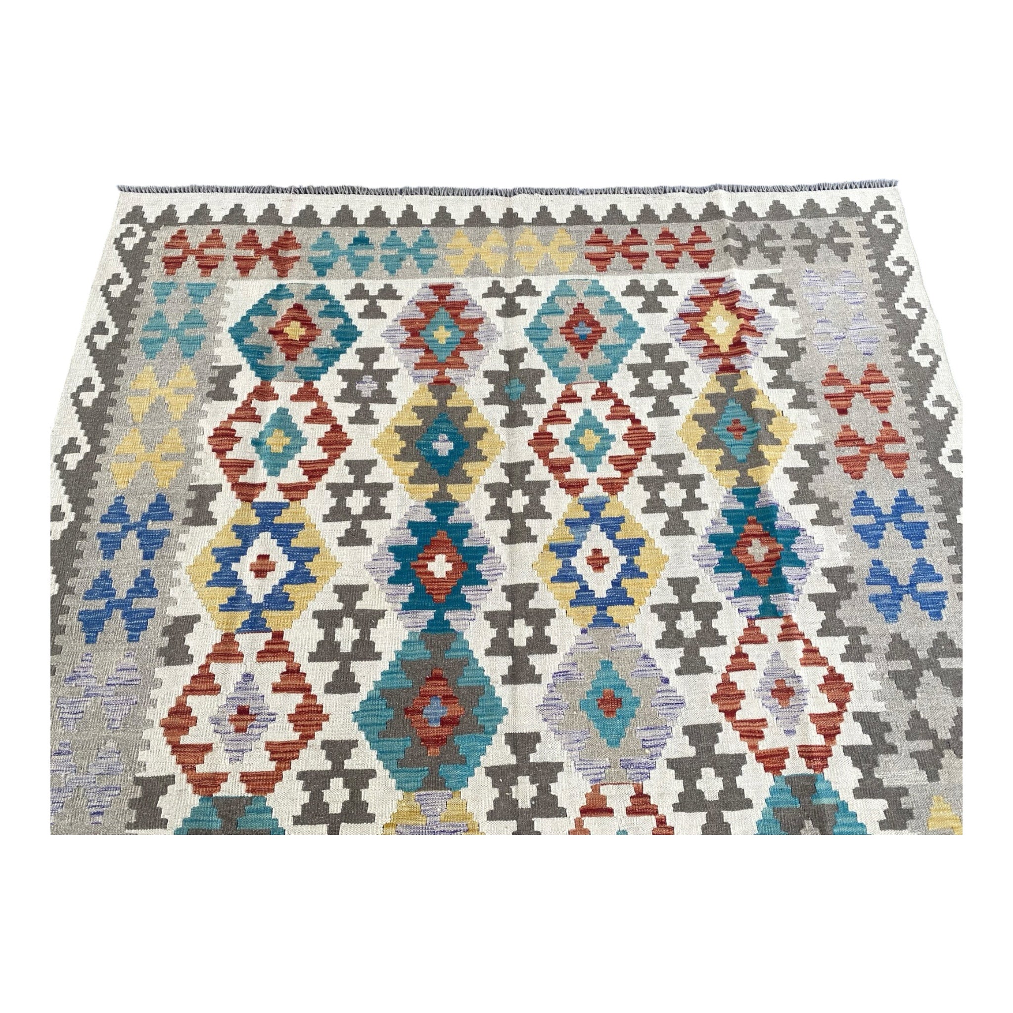 Handmade Afghan  Kilim Rug  285 CM x 204 CM  SK #1278