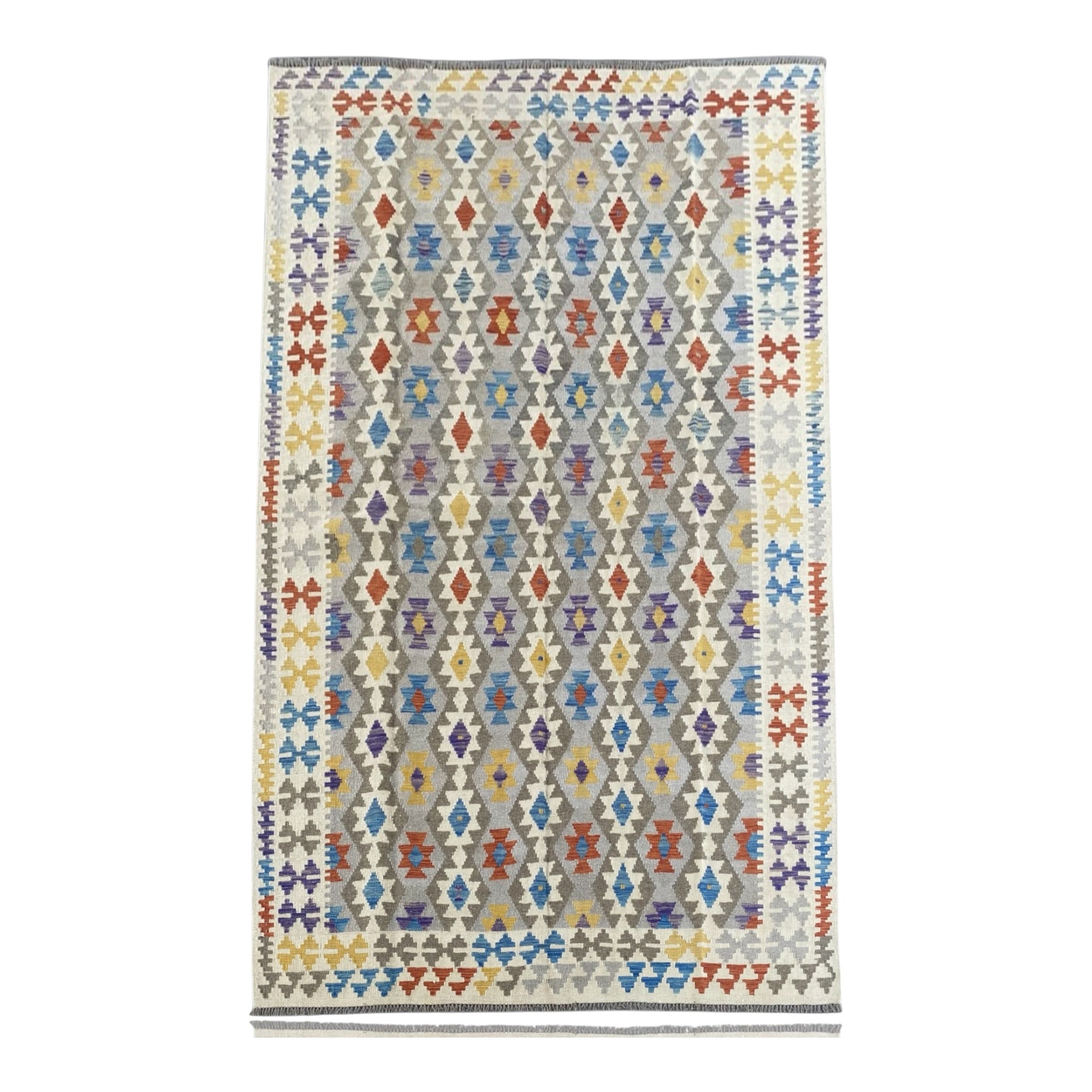 Handmade Afghan  Kilim Rug  295 CM x 200 CM  SK #1281