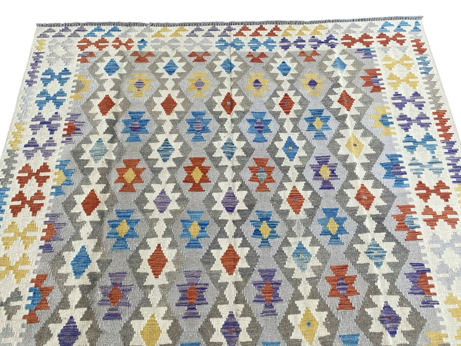 Handmade Afghan  Kilim Rug  295 CM x 200 CM  SK #1281