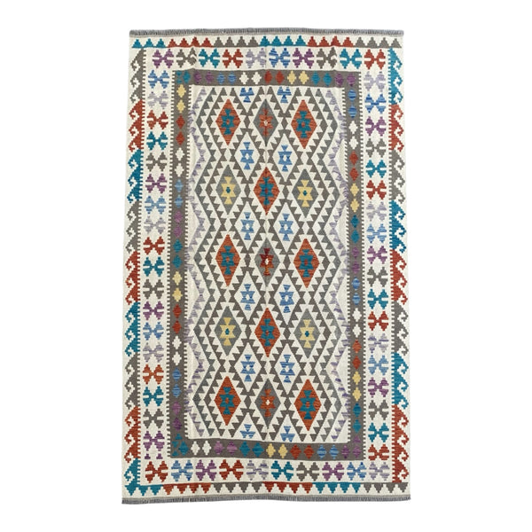 Handmade Afghan  Kilim Rug  293 CM x 197 CM  SK #1282