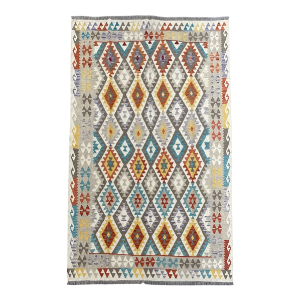 Handmade Afghan  Kilim Rug  288 CM x 196 CM  SK #1285