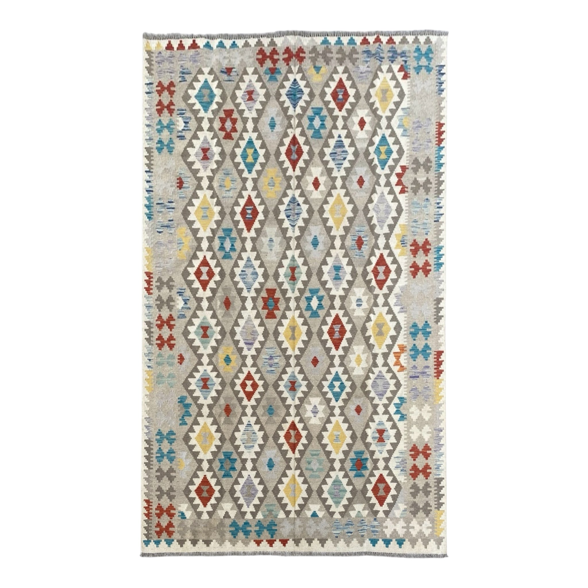 Handmade Afghan  Kilim Rug  296 CM x 200 CM  SK #1279