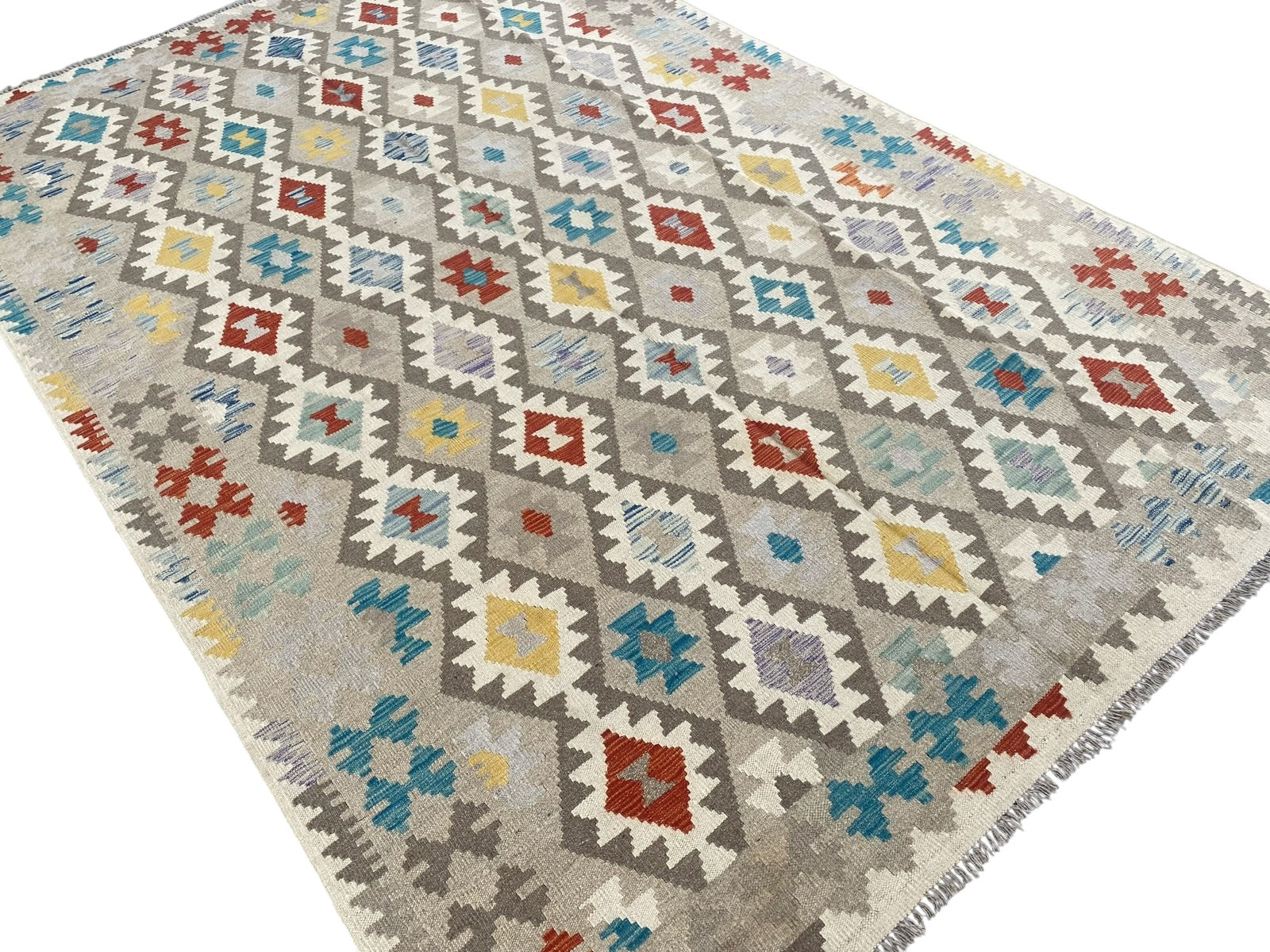Handmade Afghan  Kilim Rug  296 CM x 200 CM  SK #1279
