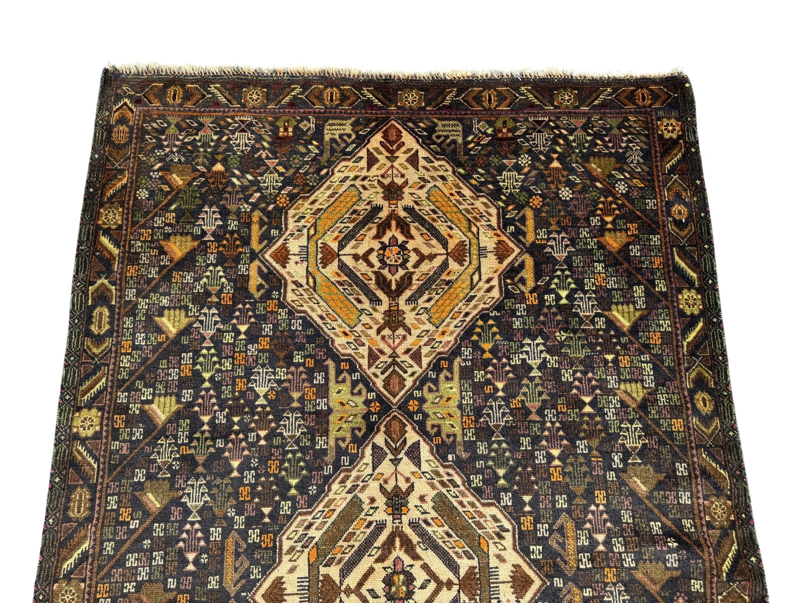 Handmade Traditional Afghan Balochi Rug 192 CM x 117 CM SK#1476