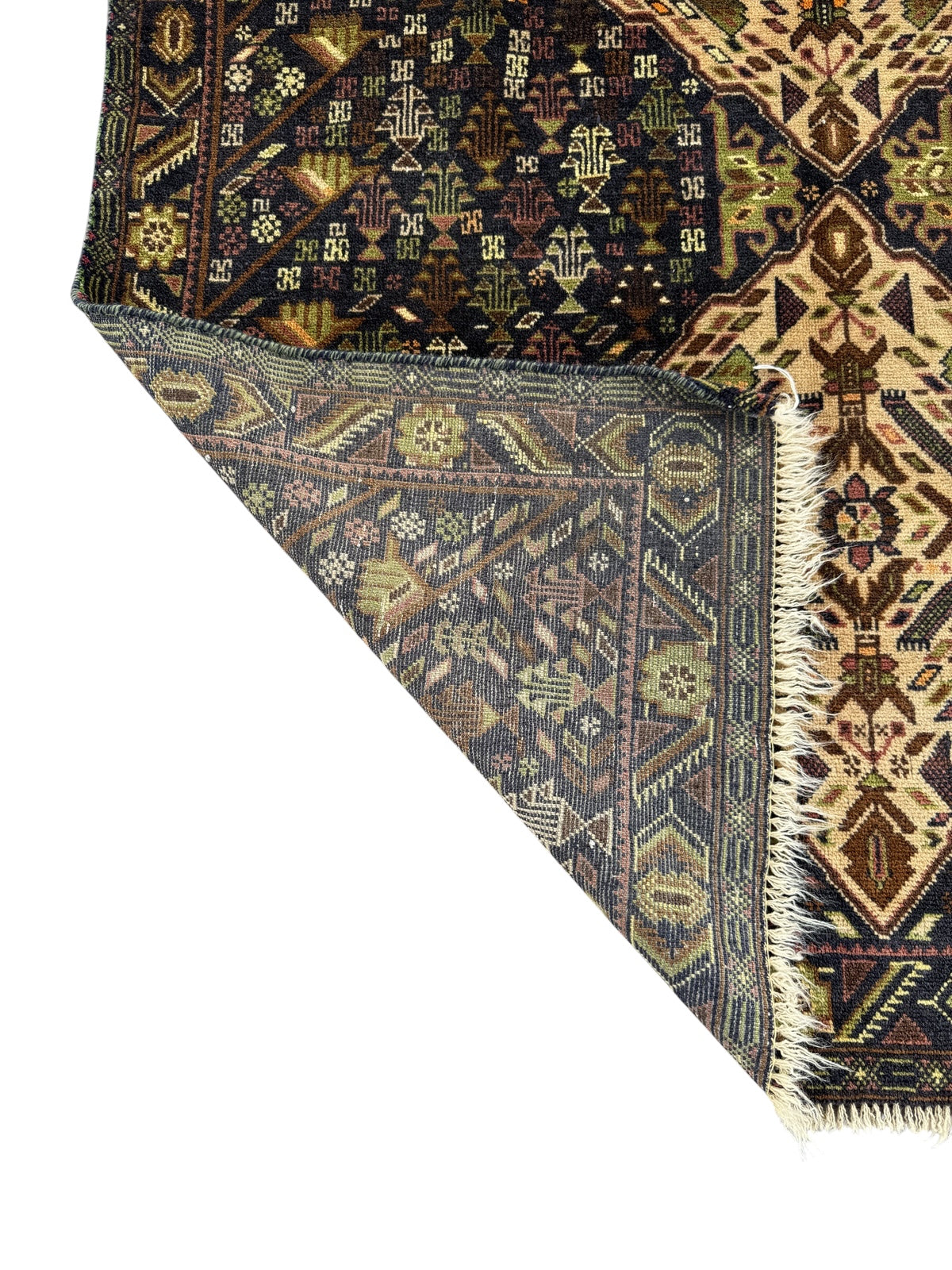 Handmade Traditional Afghan Balochi Rug 192 CM x 117 CM SK#1476