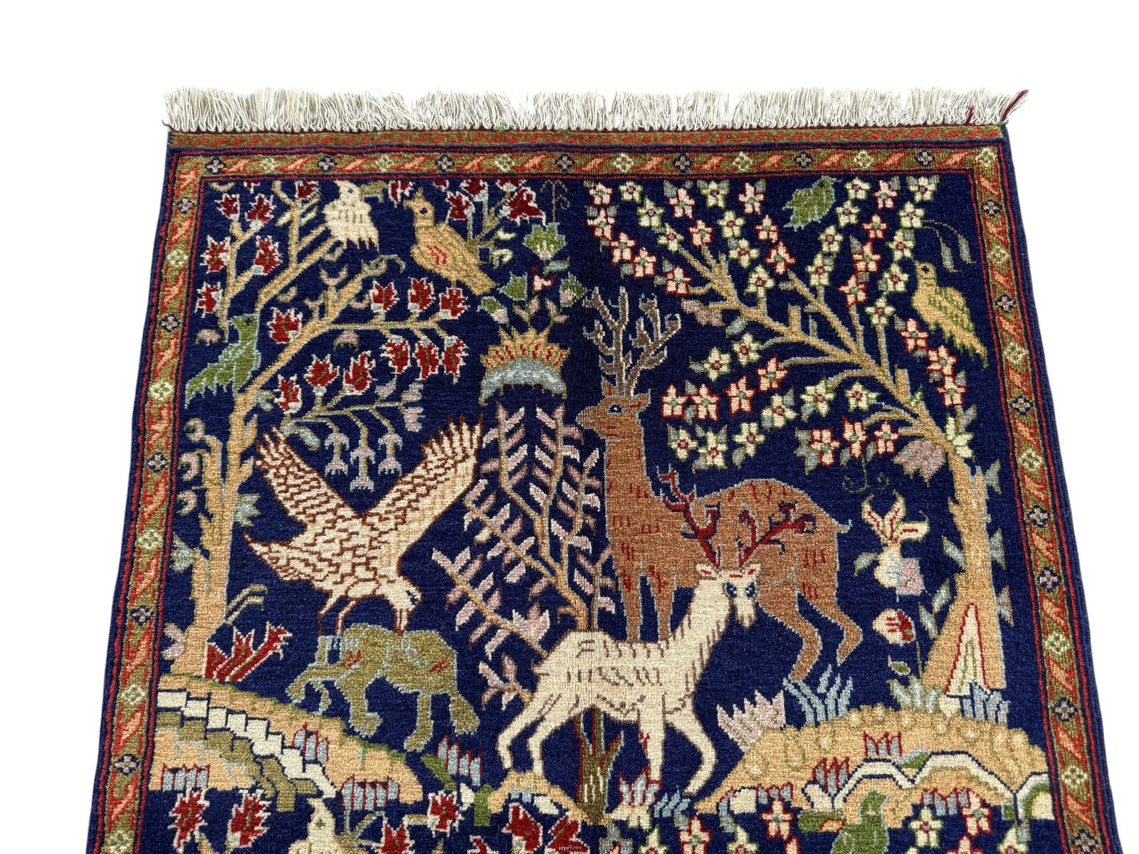 Handmade Traditional Afghan Pictorial Balochi Rug  147 CM x 93 CM SK#1478