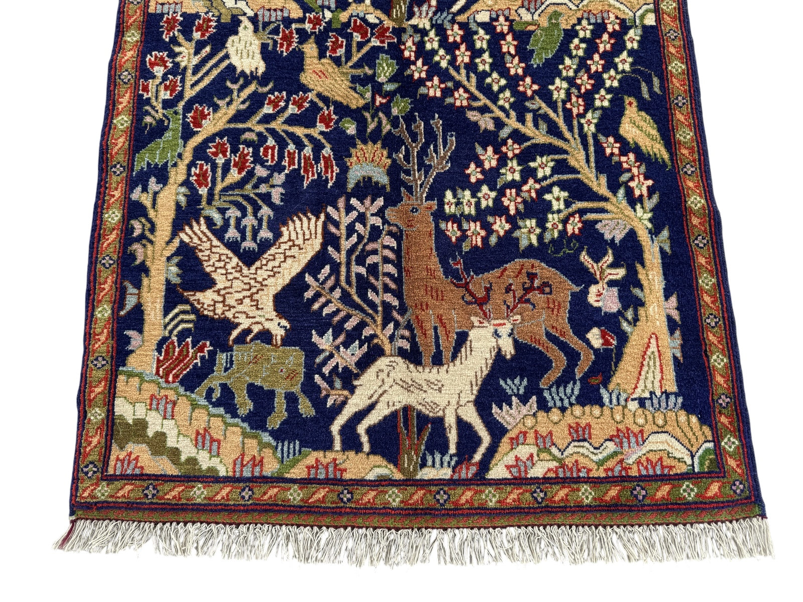 Handmade Traditional Afghan Pictorial Balochi Rug  147 CM x 93 CM SK#1478
