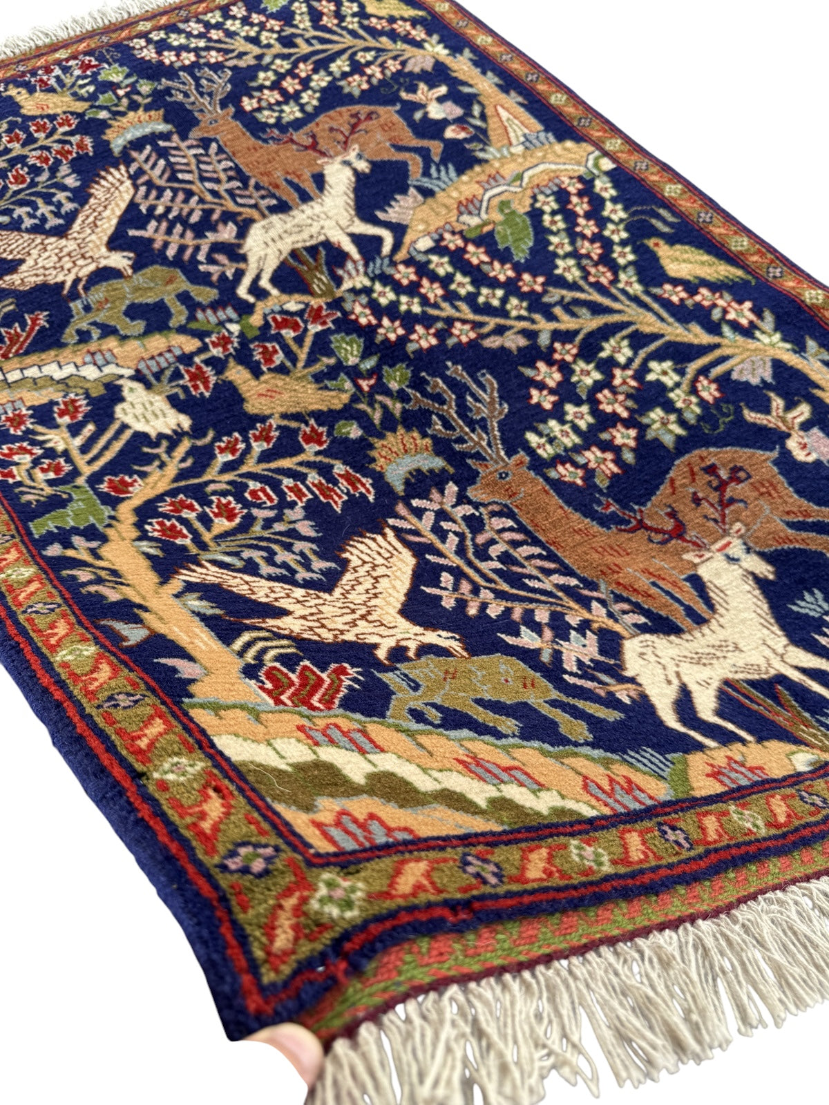 Handmade Traditional Afghan Pictorial Balochi Rug  147 CM x 93 CM SK#1478