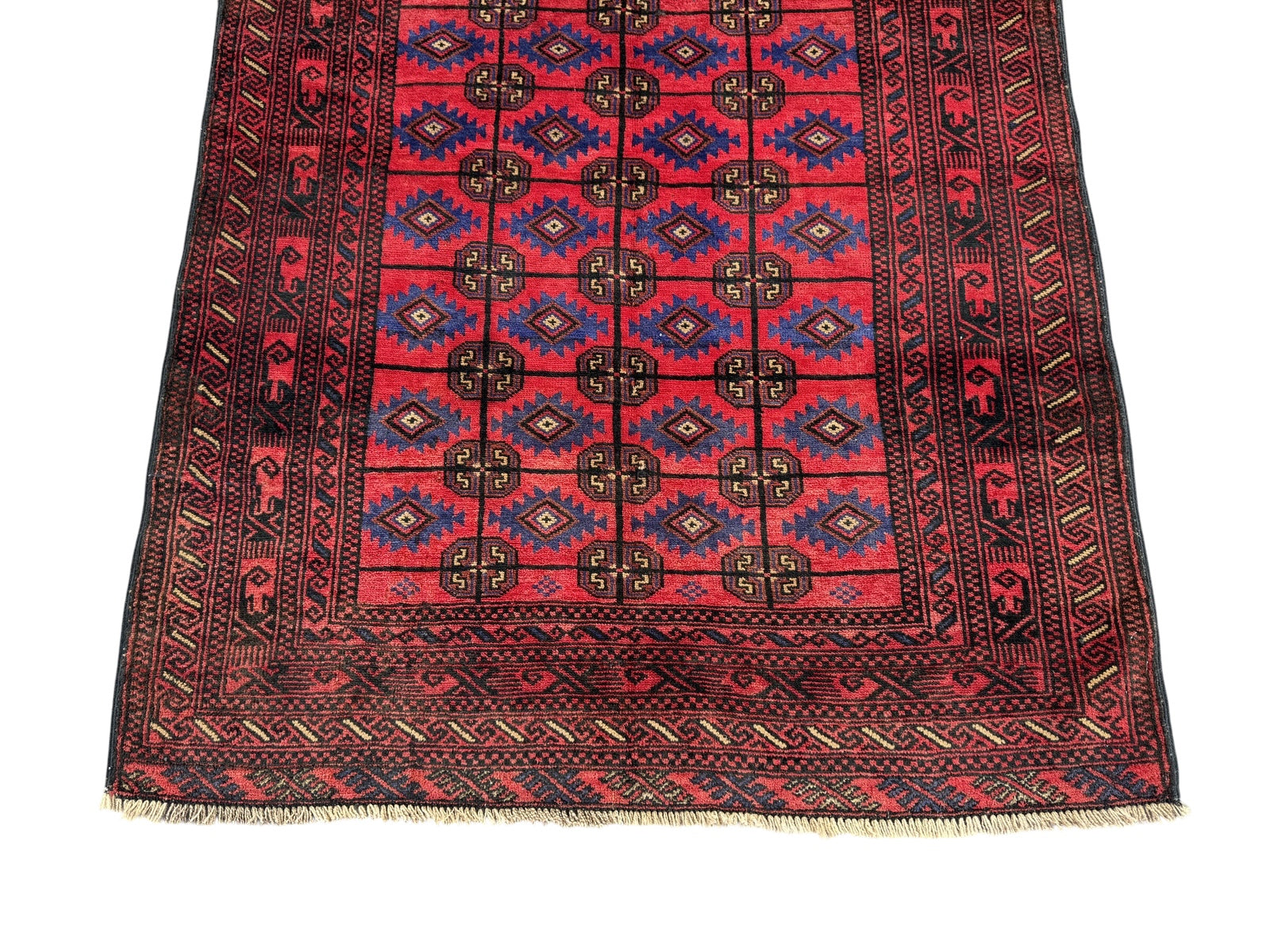 Handmade Traditional Afghan Balochi Rug 170 CM x 117 CM SK#1483