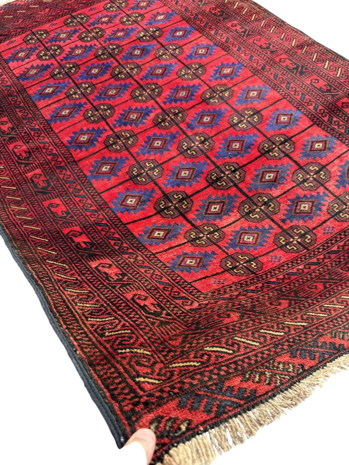 Handmade Traditional Afghan Balochi Rug 170 CM x 117 CM SK#1483