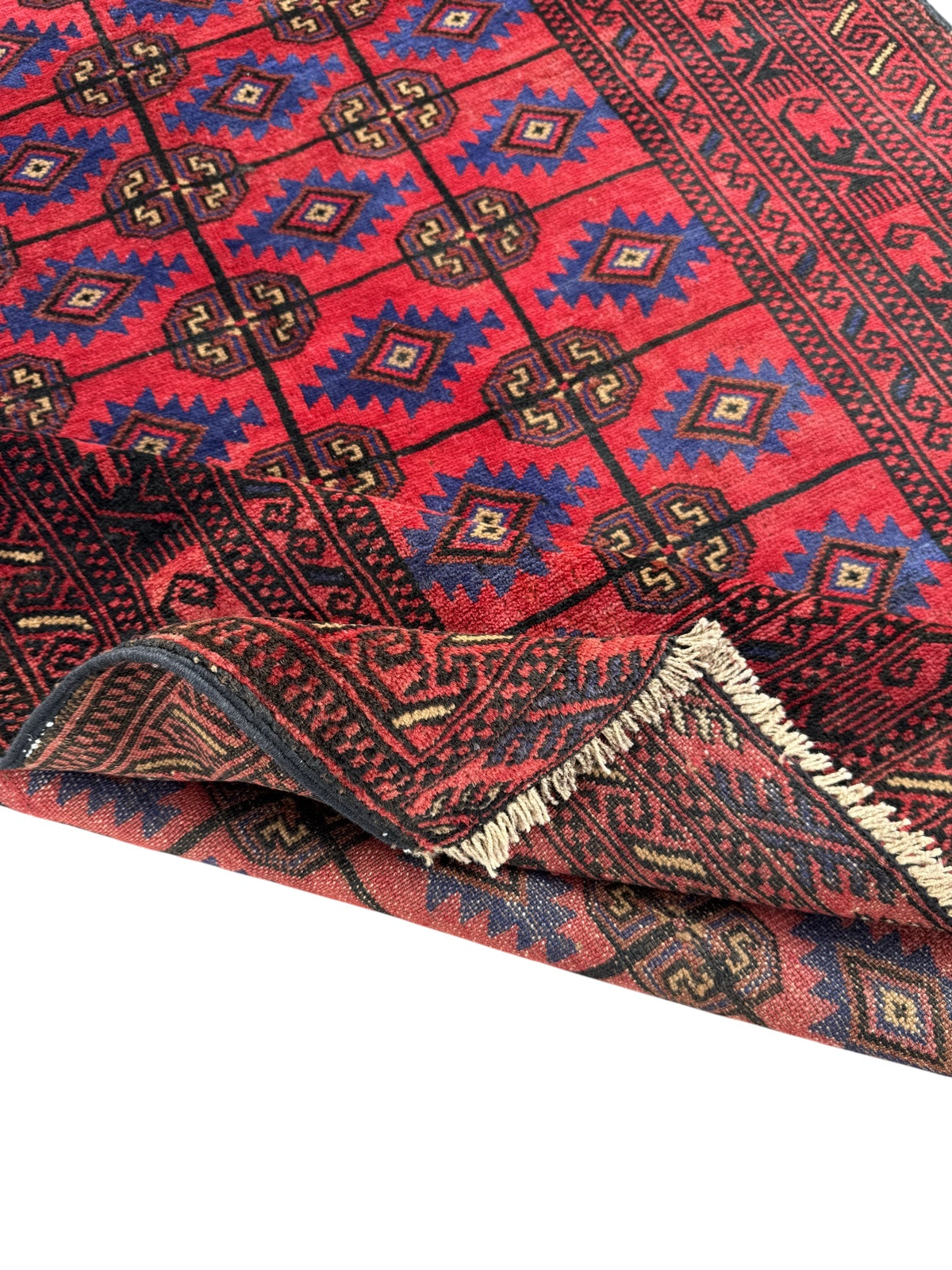 Handmade Traditional Afghan Balochi Rug 170 CM x 117 CM SK#1483