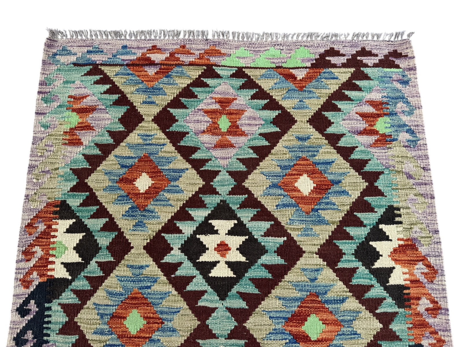 Handmade Afghan Kilim Rug 150 CM x 104 CM Sk#1453