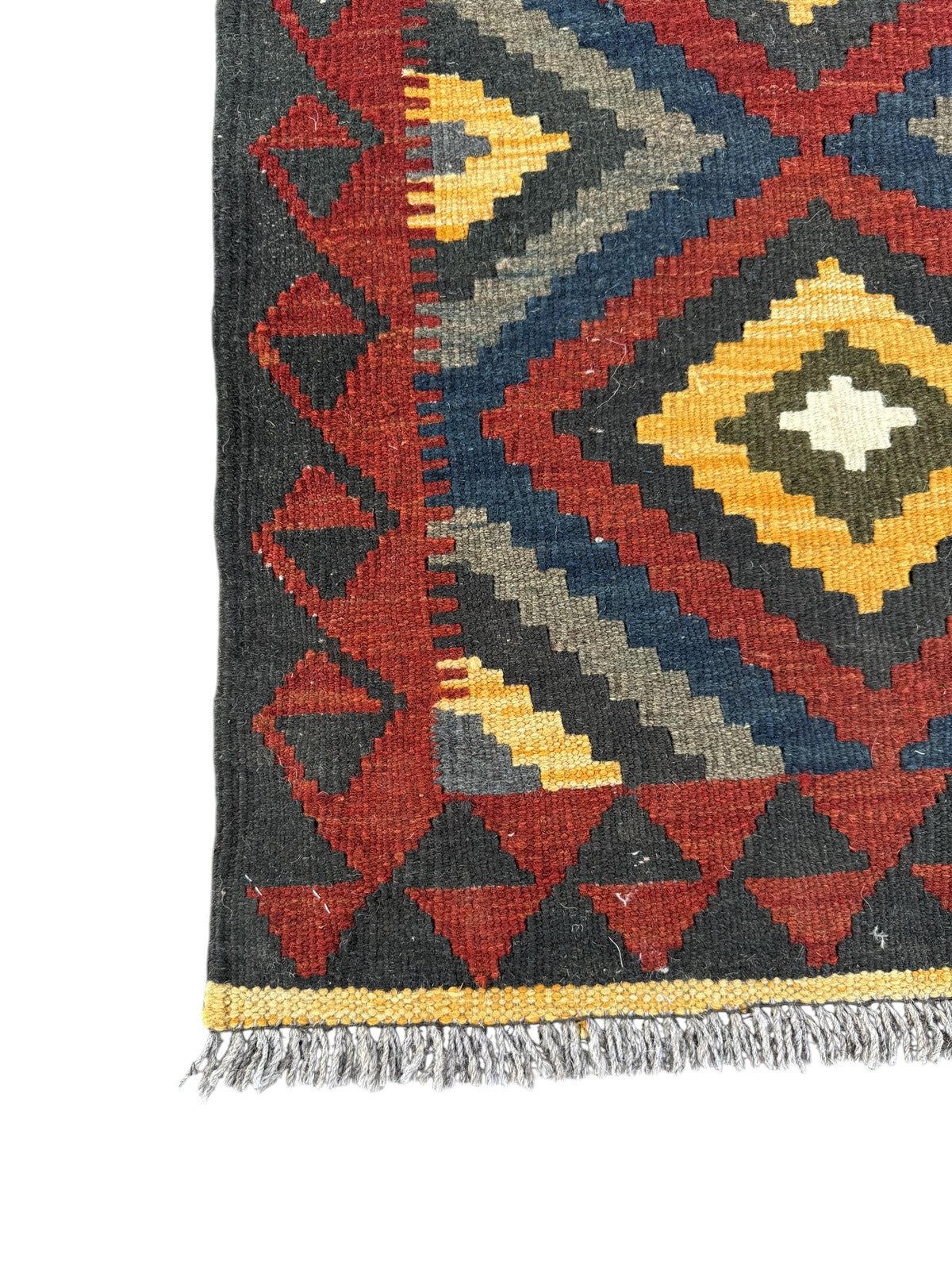 Handmade Afghan Kilim Rug 93 CM x 61 CM Sk#1456