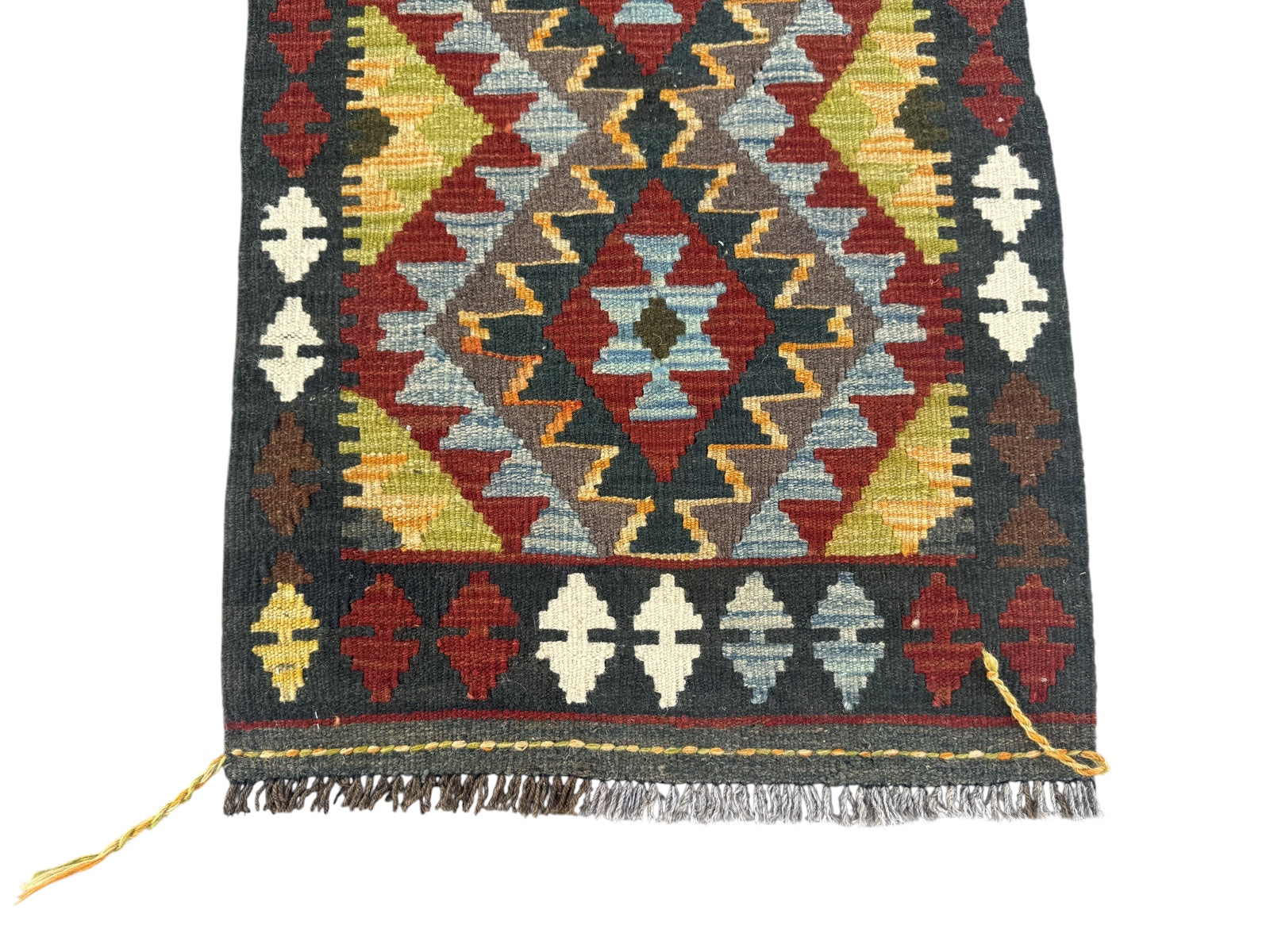 Handmade Afghan Kilim Rug 93 CM x 60 CM Sk#1457