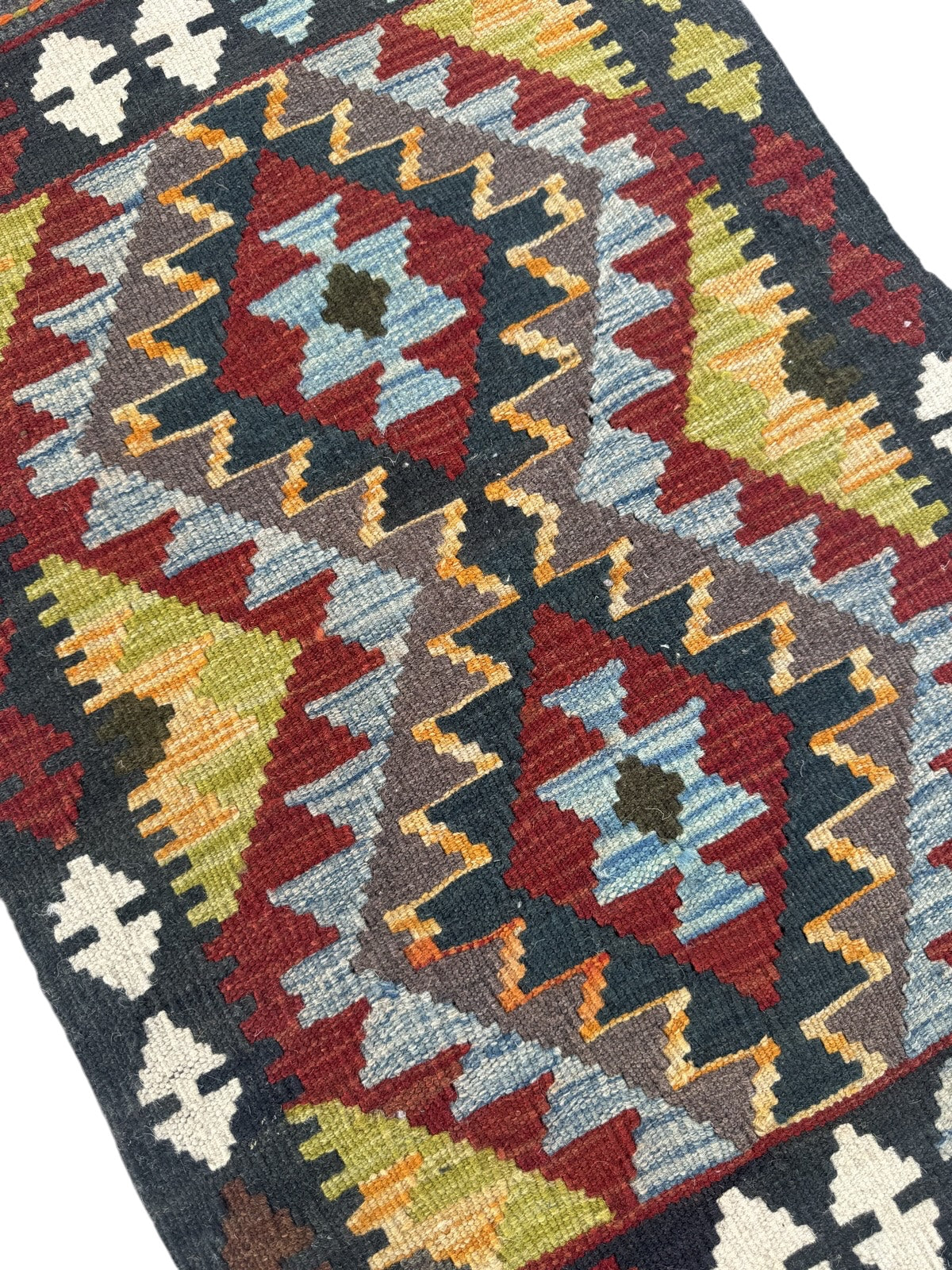 Handmade Afghan Kilim Rug 93 CM x 60 CM Sk#1457