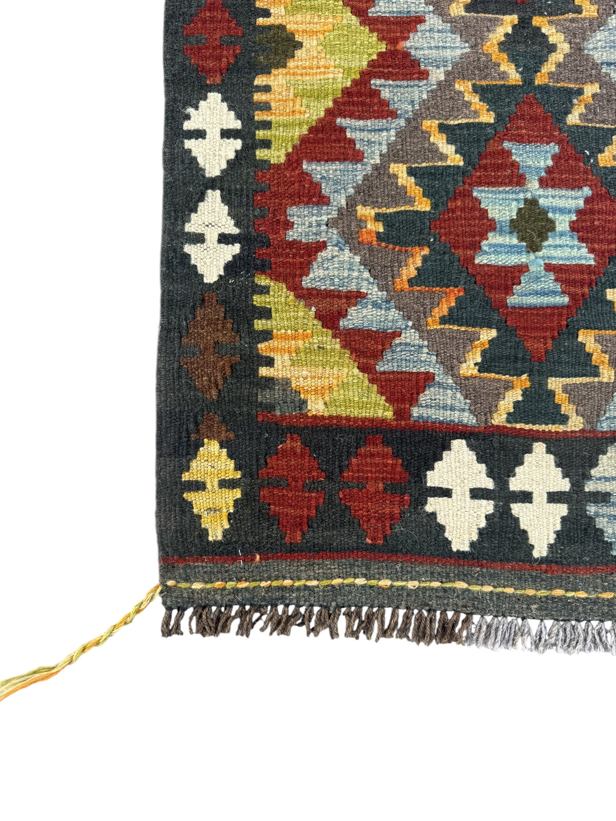 Handmade Afghan Kilim Rug 93 CM x 60 CM Sk#1457