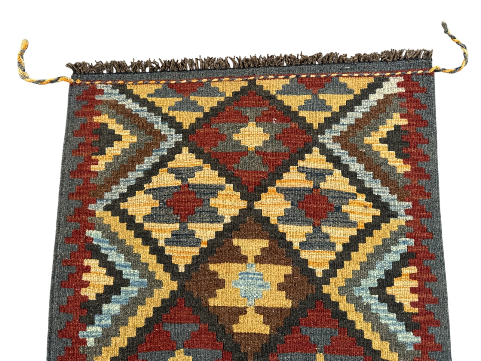 Handmade Afghan Kilim Rug 86 CM x 68 CM Sk#1472