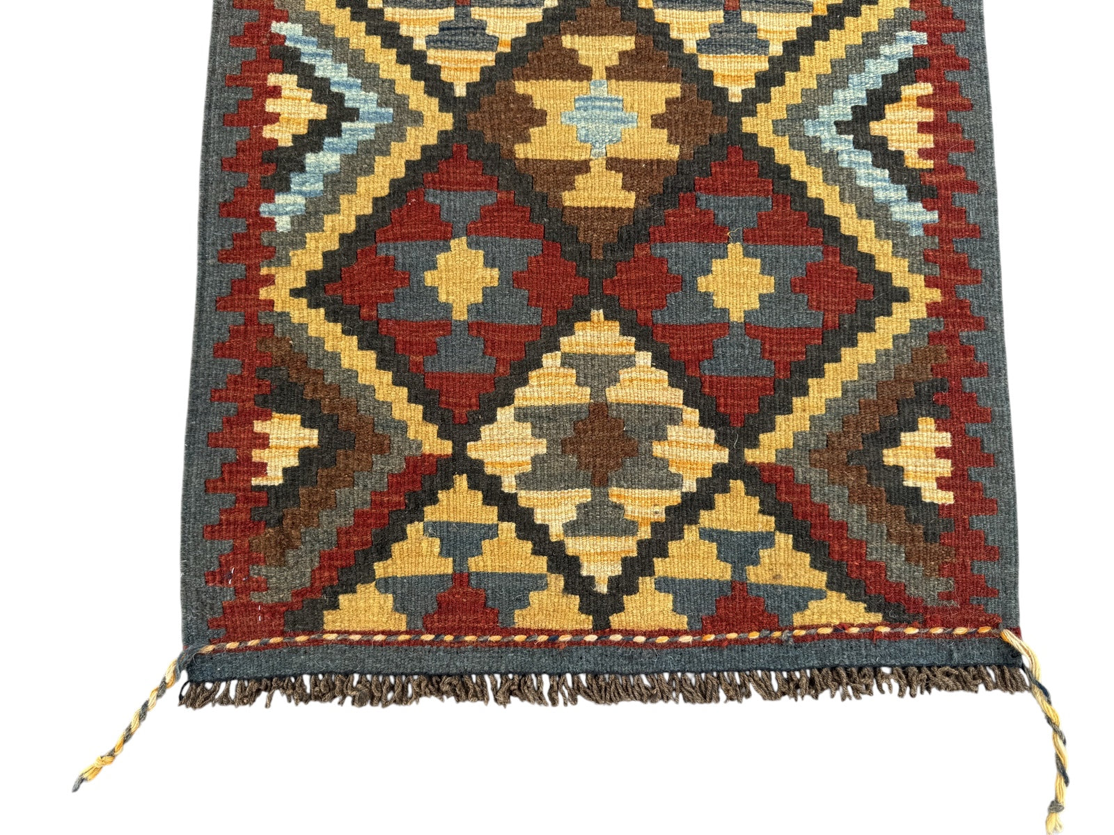 Handmade Afghan Kilim Rug 86 CM x 68 CM Sk#1472