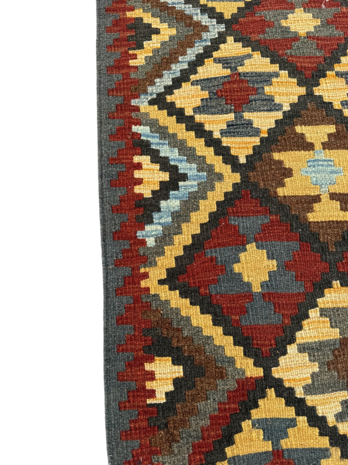 Handmade Afghan Kilim Rug 86 CM x 68 CM Sk#1472