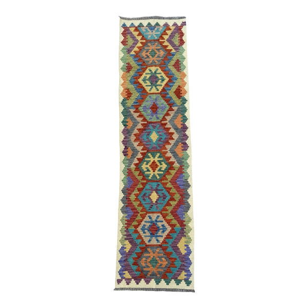 Handmade Kilim Long Hallway Rug 288 cm x 84 cm Sk#SK#1409