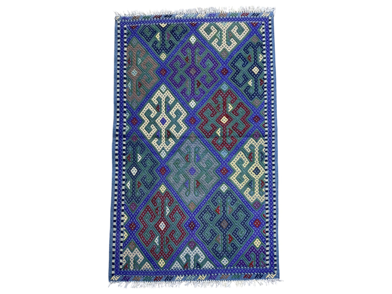 Handmade Afghan Kuchi Design Kilim Rug 153 CM x 98 CM SK#276