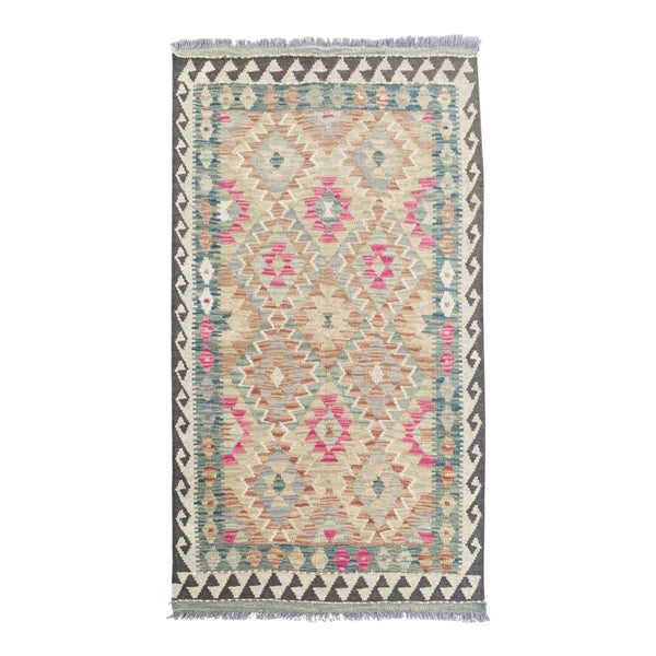 Handmade Afghan Chobi Kilim Rug 162  CM x  96 CM SK#1298