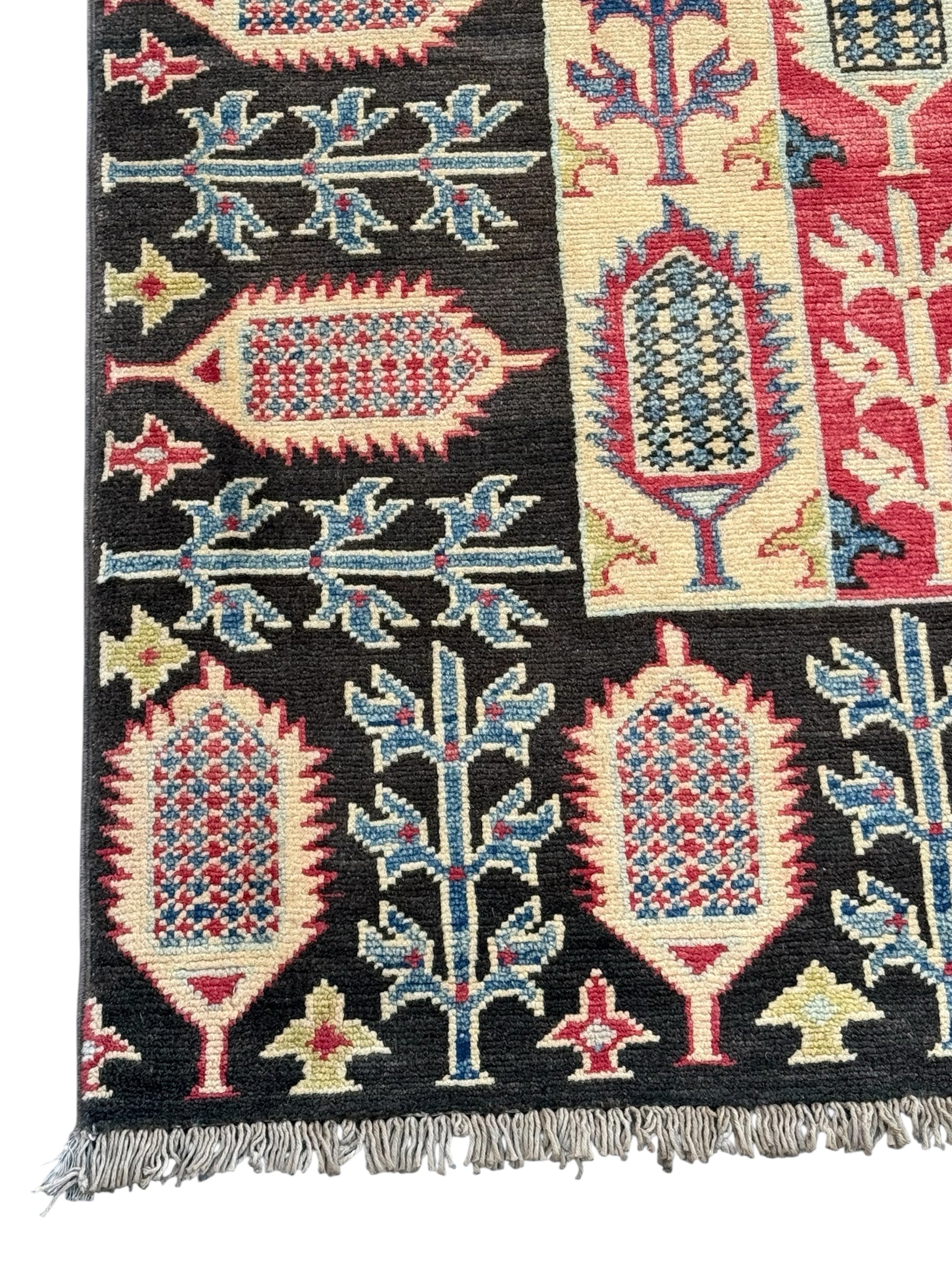 Hand-Knotted Chobi Wool Rug 200 CM  x 150 CM SK#2044
