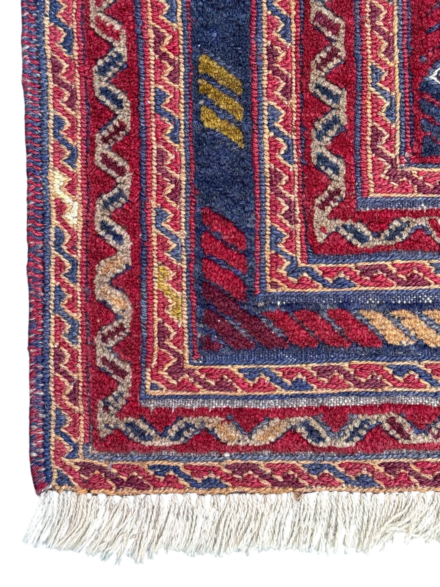 Handmade Afghan Tribal Meshwani Rug, 200 CM x 160 CM